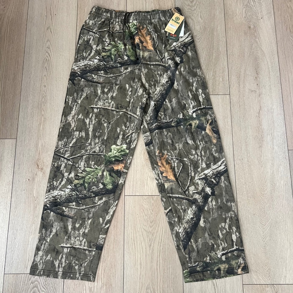 Trail Crest NWT Mossy Oak Camo Fleece Lounge Pants XL Country 
Mens XL